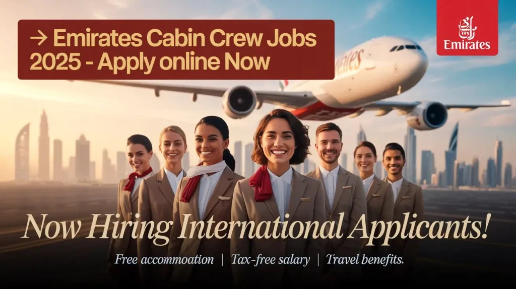 Emirates Cabin Crew Jobs 2025 in Dubai: Application Guide